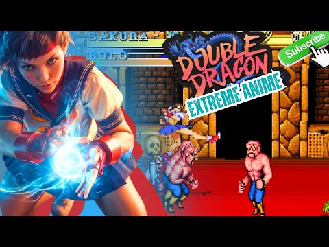 Double Dragon Especial Extreme OPENBOR - Sakura em Ação! Porradaria Insana!👊🎮