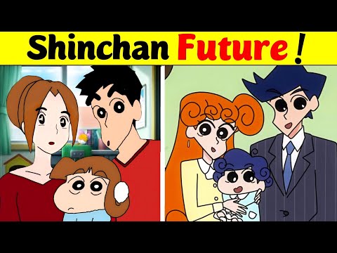 Shinchan Characters in Future | Shinchan-னின் Future Episode | Future Life of Shinchan Cartoon #1