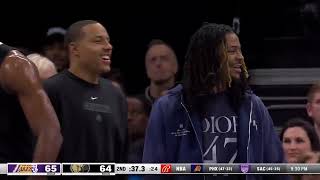 lakers vs memphis April 13 2024 credit by owner