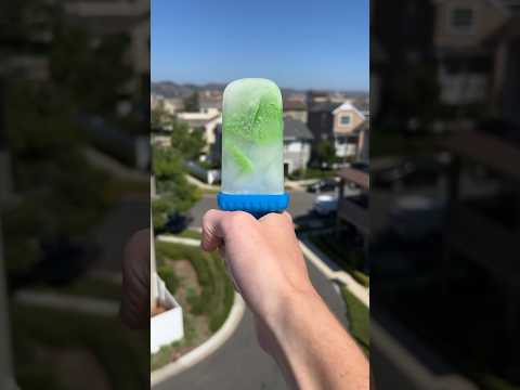 The result of The Booger? This made me get a huge booger? It was sour? #boogers #popsicle #sour