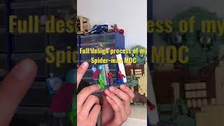Full design process of my Spider-man MOC #shorts