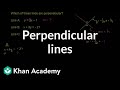 Understanding Perpendicular Lines