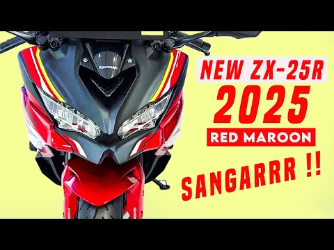 BIKIN SULIT TIDUR ?? REVIEW ZX25R TERBARU RED MAROON....GILAAA, KAYAK MAZDA CAK !!