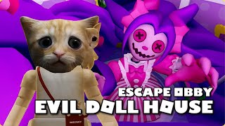 ESCAPE EVIL DOLL HOUSE 🪆🏠 | ROBLOX OBBY ASMR | EL MILO GATO