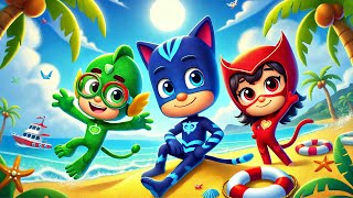 Catboy And Gekko Fight Over Owlette - Catboy's Life Story - Pj Masks Power Heroes