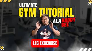 ULTIMATE GYM TUTORIAL PART 4 - LEG | Panduan Gym lengkap buat Newbie