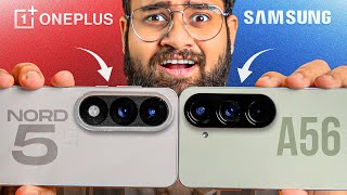 Best Balanced Powerful Phone Under ₹30,000 | OnePlus Nord 5 vs Samsung A56 Full Review⚡