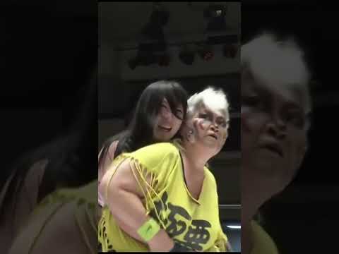 玖麗さやかがダンプ松本をジャーマンで投げる！？ #stardom #shorts  #スターダム #女子プロレス #pr...