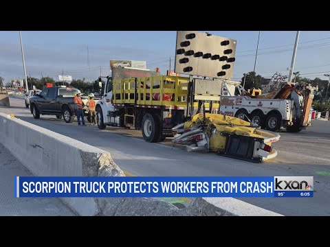 18-wheeler strikes scorpion truck, shuts down part of US 183