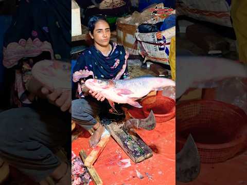 Big fish🐠cutting video বড় সিলভার কাপ মাছ কাটার ভিডিও #fish #fishing #shorts
