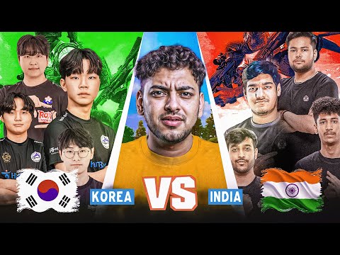 WHO IS THE KING OF ERANGEL || MSJ VS 8BIT || INDIA VS KOREA