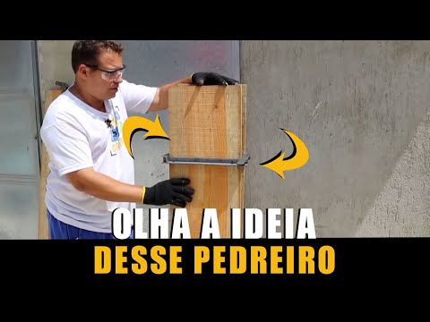 PEDREIRO TEM IDEIA DE GÊNIO - BRICKLAYER HAS AN IDEA OF GENIUS