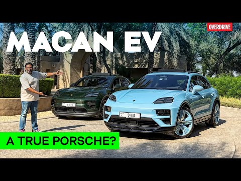 Porsche Macan EV Review: Performance, Features, & Driving Experience #OVERDRIVE