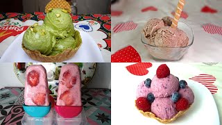 4 RECETAS DE VERANO HELADOS