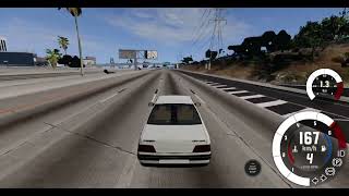 Peugeot 405 accident in beam NG  #beam NG # 360 #car #drifting
