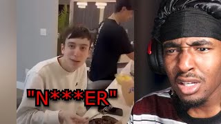 Corny fornite player says the HARD R...
