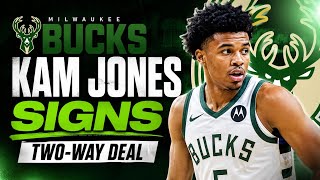 Kam Jones Signs Two Way Deal With Milwaukee Bucks