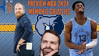 Preview NBA 2K24 – Memphis Grizzlies