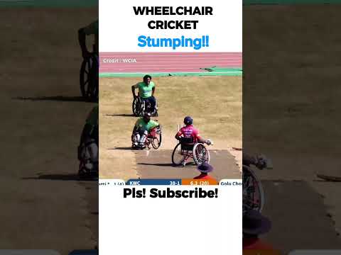 𝐖𝐡𝐞𝐞𝐥𝐜𝐡𝐚𝐢𝐫 𝐂𝐫𝐢𝐜𝐤𝐞𝐭 (177/1000) ♿️ 🏏  |  #wheelchaircricket #cricketfan #bigsix