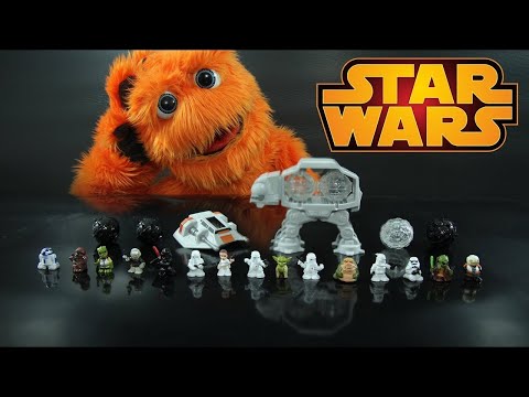 Star Wars Fighter Pods Action Figures Toy Review - Star Wars VII // Fuzzy Puppet