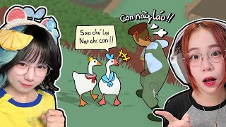 Simmy Và Sammy Làm Hai Chị Em Ngỗng MẤT NẾT Chọc Bác Hàng Xóm !!