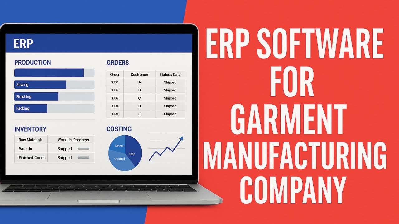 ERP software for Garment Manufacturing company | 12.07.2025

In the fast-paced world of garment production, where fabric turns to fashion in a blink, efficiency and control are everything.