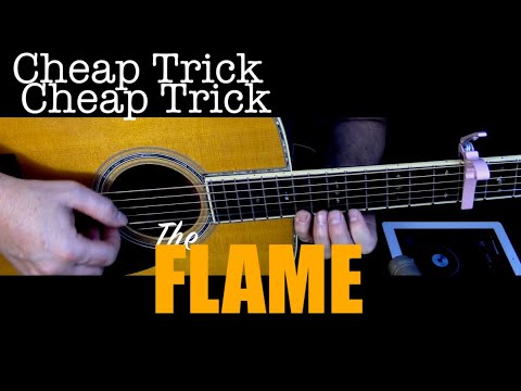 The Flame (Cheap Trick)  Fingerstyle Guitar