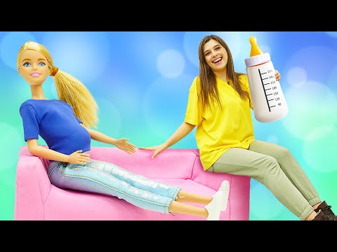 Беременная Барби. Братик для Челси. Видео игры для девочек