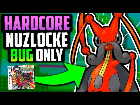 Pokémon Platinum Hardcore Nuzlocke - BUG Types Only!