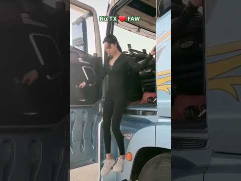 Nữ TX ❤️ FAW ĐẦU KÉO #faw #daukeofaw #daukeo #hevydriver #trucks #truck #cars #car #xetaifaw #fawj7