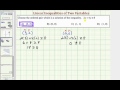 Understanding Solutions to Inequalities