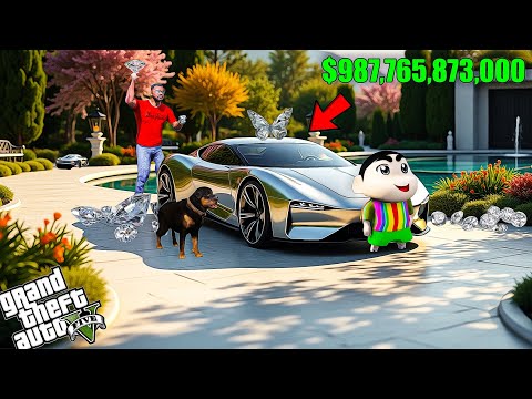 Franklin Touch Anything Becomes Diamond In Gta 5!