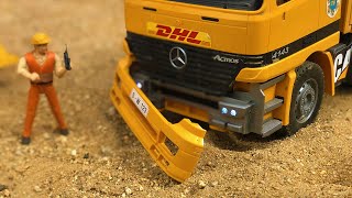 Bruder DHL Crash & Tractors in Action! RC Toy Vehicles Adventure