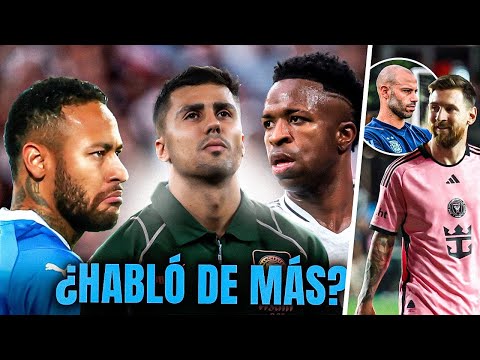 J0DE que Rodri se ponga de ejemplo |"Los fans de CR7 saben quién es mejor" | ¿Messi con DT perdedor?