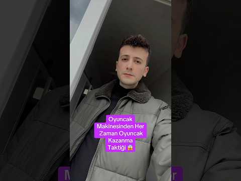 Oyuncak makinesinden oyuncak kazanma taktiği