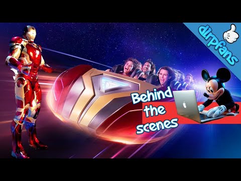 Disneyland Paris Behind the Scenes of Flight Force