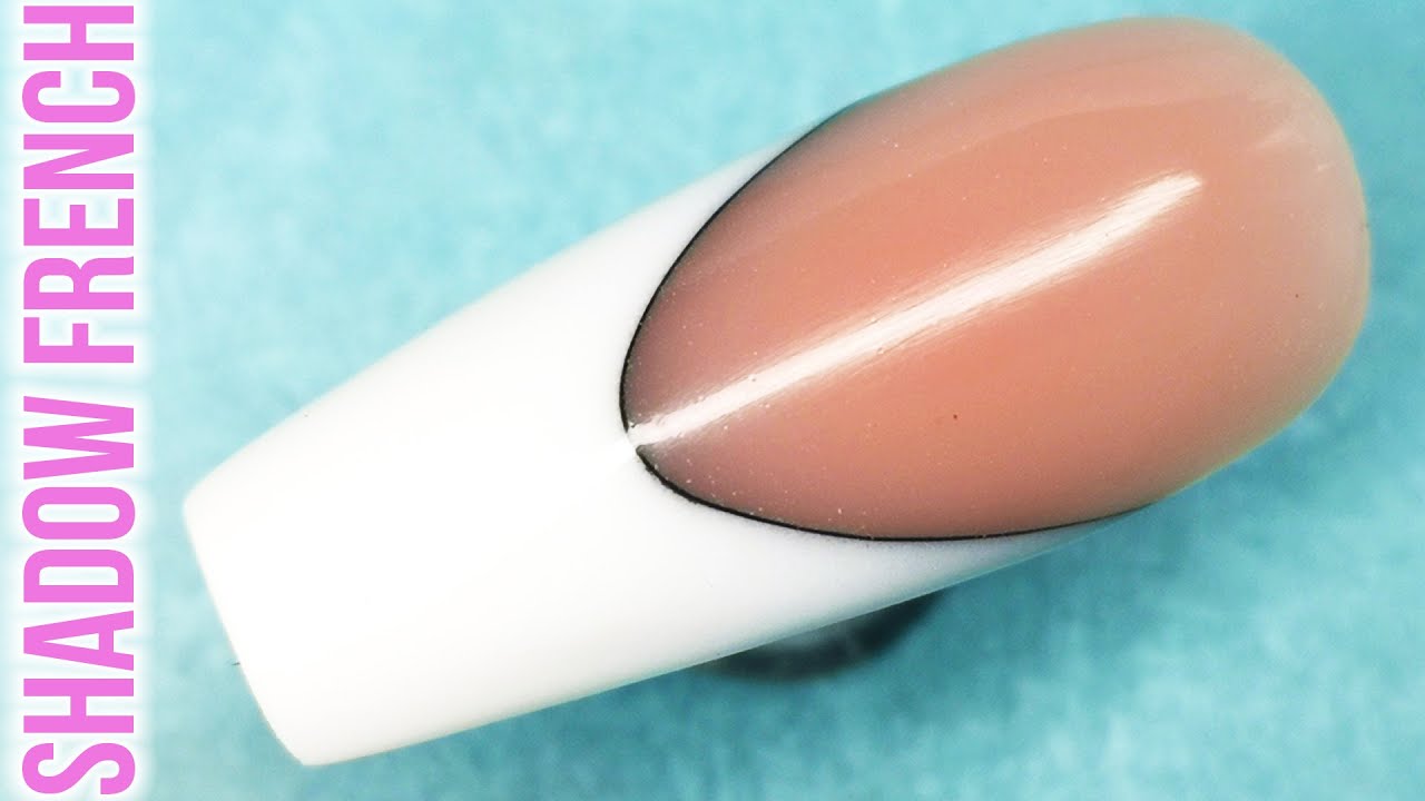 Shadow French Smile Line Using Polygel