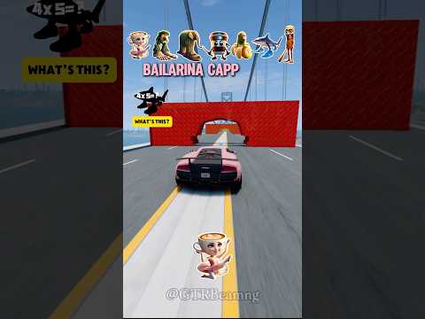 Which car can pass through the smaller and smaller holes?#beamngdrive #usa #games #shorts