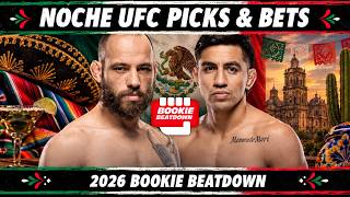 UFC Noche Picks, Bets, Props | Silva vs Delgado Fight Previews, Predictions