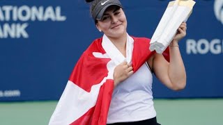 Bianca Andreescu practice match at Rogers Cup 2019!!!!