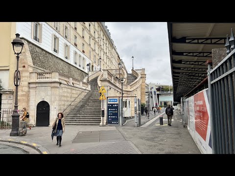 How to walk from Paris Nord to Paris Est
