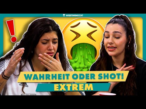 Das hat sie für GELD gemacht?! 😱😮 Wahrheit oder Shot mit Jeannie und Schwester! 🤩 I WISSTIHRNOCH?