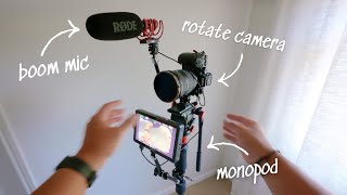 All-in-One Monopod Camera Setup 😎