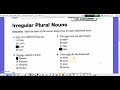 Exploring Irregular Plural Ed Puzzles