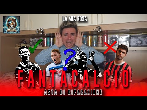 HO CAMBIATO TUTTO! LA MIA *NUOVA* ROSA AL FANTACALCIO 2024-25! (ASTA DI SETTEMBRE)