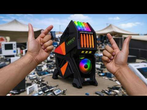 ARMÉ este PC GAMER en el TIANGUIS para un SEGUIDOR!!