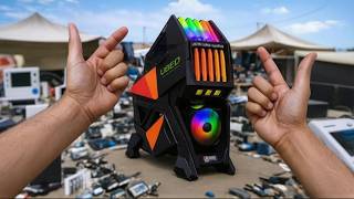 ARMÉ este PC GAMER en el TIANGUIS para un SEGUIDOR!!