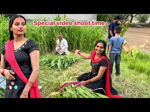 Special video shoot time chal raha hai || Priyanka hard work new video || @priyankachouhanVlogs ￼