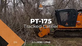 Video - PT-175 - FAE PT-175 - the Tracked Carrier with 140/U forestry mulcher at work in Nebraska (USA)