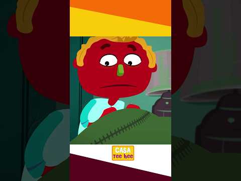 Cinco monstros assustadores | Spooky Músicas #shorts #youtubeshorts #Músicasparacrianças